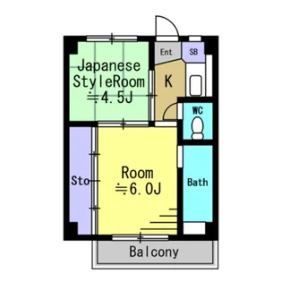 岩手県花巻市西大通り1【マンション】の間取り