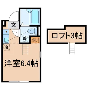 神奈川県横浜市保土ヶ谷区岡沢町【アパート】の間取り