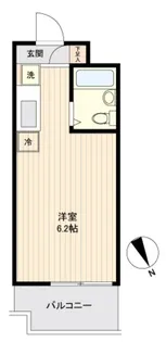 東京都世田谷区上馬5【マンション】の間取り