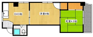 沖ビル【2階】の間取り