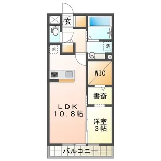 Joie Bonheur Deux【1階】の間取り