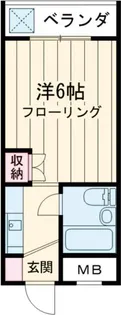 パークシティ上用賀【2階】の間取り