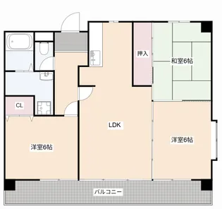 コンプリーションV【2階】の間取り