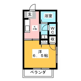フレグランスM【2階】の間取り