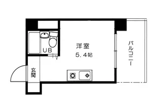 Calm西原【6階】の間取り