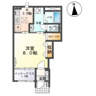 Spica【1階】の間取り
