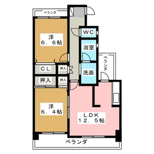 Fine arts【5階】の間取り