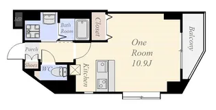 コスモガーデン武之橋【7階】の間取り
