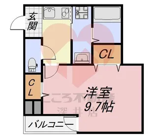 フジパレス鳳中ノース【2階】の間取り