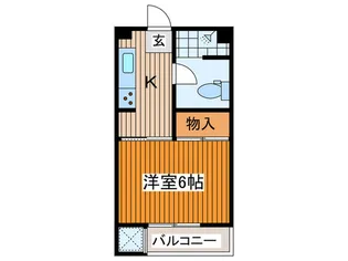 ドミール赤羽【3階】の間取り