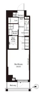 アーバンパーク江古田の森【2階】の間取り