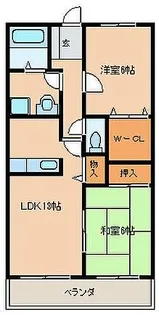 ステラコート壱番館【2階】の間取り