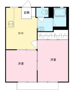 サンライフシバサキ【2階】の間取り