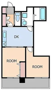 東京都中野区本町4【マンション】の間取り