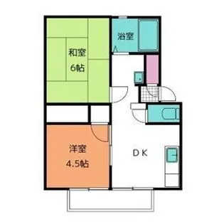 コーポラスさとう C【1階】の間取り