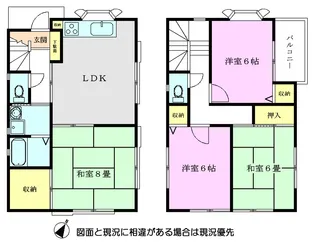 埼玉県新座市野火止4【一戸建】の間取り