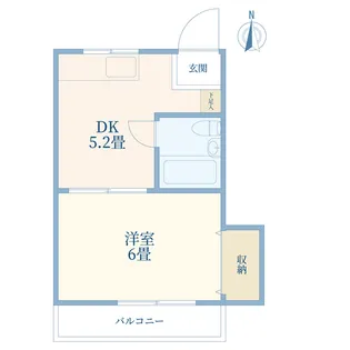 ラジッドハウス松岡【2階】の間取り