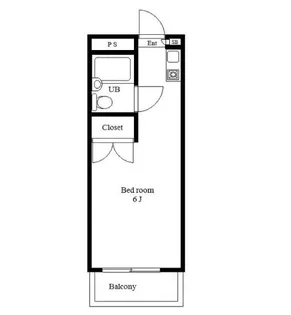 アカデミー向丘【2階】の間取り