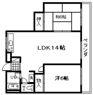 プレアール小瀬【3階】の間取り