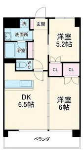 エルマーナ【2階】の間取り