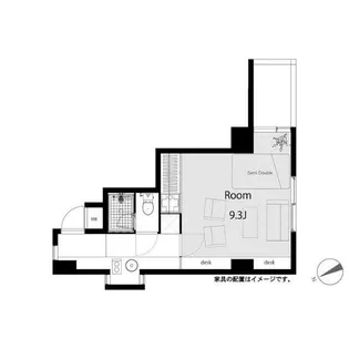 オーベル渋谷【5階】の間取り