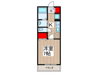 T・Mガーデン【2階】の間取り