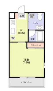 プランドール青砥【1階】の間取り