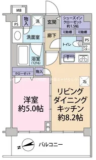 ルピナス用賀【2階】の間取り