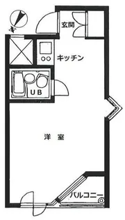 東京都港区赤坂7【マンション】の間取り
