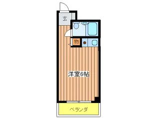 シャトー都島【2階】の間取り