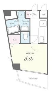 小室マンション【3階】の間取り