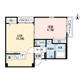 東京都足立区西綾瀬2【マンション】の間取り