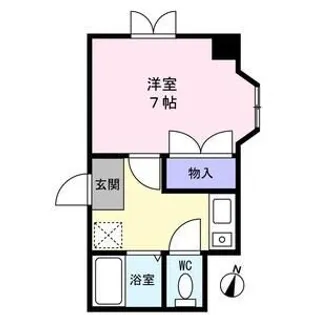 仙台旭ヶ丘ハウス【1階】の間取り