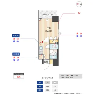 ステーションフロント両国【2階】の間取り