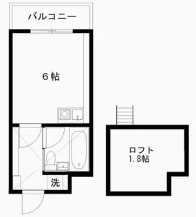メープルオンザヒル【2階】の間取り