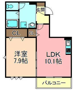 東京都足立区皿沼1【アパート】の間取り