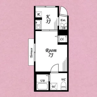 Casa-Allegrezza【1階】の間取り