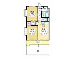 ヒルトップガーデン I【1階】の間取り