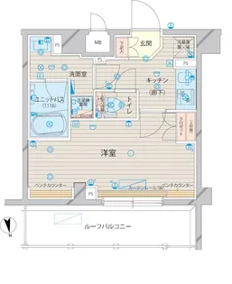 東京都板橋区中台3【マンション】の間取り