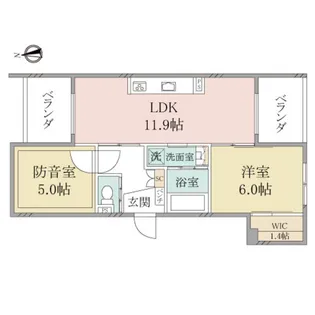 (シニア限定)ヘーベルヴィレッジ世田谷砧~Music~【3階】の間取り