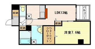 Rise翠【6階】の間取り