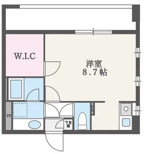 terrace five【6階】の間取り