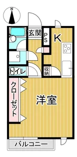 ルナハイツ Part 3【1階】の間取り