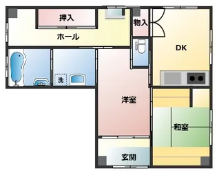 紀マンション【1階】の間取り