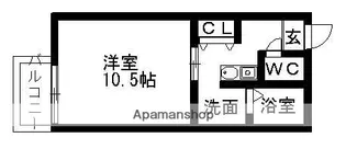 ファミーユ本地ヶ原【1階】の間取り