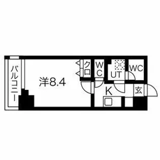 スパシエトラッド赤羽【5階】の間取り