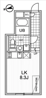 MDM白金台【1階】の間取り