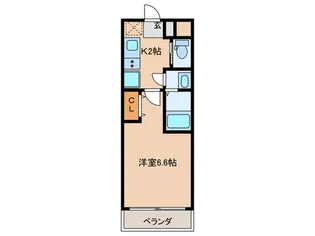 AILE石橋III【2階】の間取り