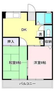 メルヘンセブン【1階】の間取り