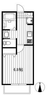 キャメル二和向台A棟【2階】の間取り